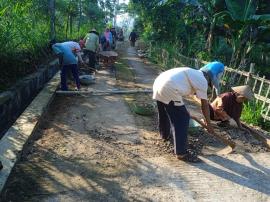 PENGERJAAN  COR BLOK JALAN KALURAHAN DI PADUKUHAN CERME TAHUN 2025